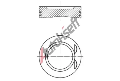 MAHLE Píst MAO 022 06 01, 022 06 01 MAHLE Píst MAO 022 06 01, 022 06 01