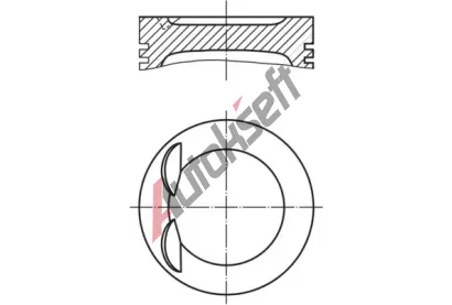 MAHLE Píst MAO 028 PI 00134 002, 028 PI 00134 002 MAHLE Píst MAO 028 PI 00134 002, 028 PI 00134 002