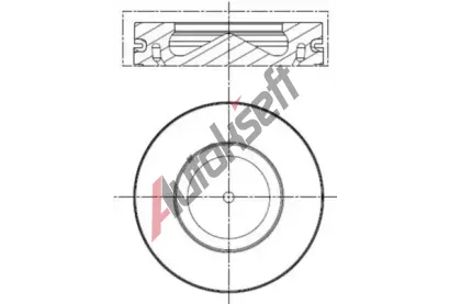 MAHLE Píst MAO 081 PI 00113 000, 081 PI 00113 000 MAHLE Píst MAO 081 PI 00113 000, 081 PI 00113 000