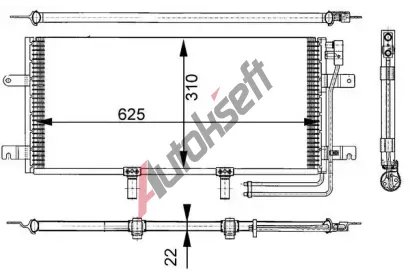 MAHLE Kondenzátor klimatizace MAO AC 332 000S, AC 332 000S MAHLE Kondenzátor klimatizace MAO AC 332 000S, AC 332 000S