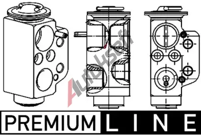 MAHLE Expanzní ventil klimatizace MAO AVE 71 000P, AVE 71 000P MAHLE Expanzní ventil klimatizace MAO AVE 71 000P, AVE 71 000P