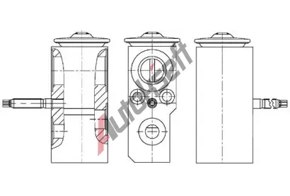 MAHLE Expanzní ventil klimatizace MAO AVE 83 000P, AVE 83 000P MAHLE Expanzní ventil klimatizace MAO AVE 83 000P, AVE 83 000P