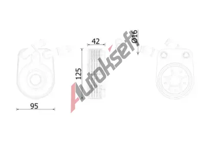 MAHLE Chladič oleje MAO CLC 280 000S, CLC 280 000S MAHLE Chladič oleje MAO CLC 280 000S, CLC 280 000S