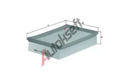 MAHLE Vzduchový filtr MAO LX 435/1, LX 435/1 MAHLE Vzduchový filtr MAO LX 435/1, LX 435/1