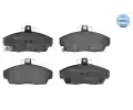 MEYLE Sada brzdových destiček kotoučové brzdy ‐ ME 025 215 1518/W  MEYLE Sada brzdových destiček kotoučové brzdy ‐ ME 025 215 1518/W