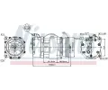 NISSENS Kompresor - klimatizace NIS 89040, 89040
