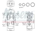 NISSENS Expanzní ventil klimatizace ** FIRST FIT ** NIS 999322, 999322