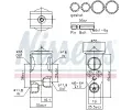NISSENS Expanzní ventil klimatizace ** FIRST FIT ** NIS 999377, 999377