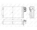 NRF Výměník tepla vnitřního vytápění NRF 54250, 54250