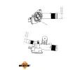 NRF Termostat chladiva EASY FIT NRF 725082, 725082
