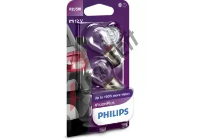 PHILIPS Žárovka P21/5W 12V 21/5W BAY15d VisionPlus PHI 12499VPB2, 12499VPB2 PHILIPS Žárovka P21/5W 12V 21/5W BAY15d VisionPlus PHI 12499VPB2, 12499VPB2