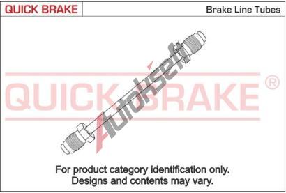 Quick Brake Brzdové potrubí QB CU-0650A-A, CU-0650A-A Quick Brake Brzdové potrubí QB CU-0650A-A, CU-0650A-A