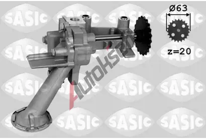 SASIC Olejové čerpadlo SAS 3654009, 3654009 SASIC Olejové čerpadlo SAS 3654009, 3654009