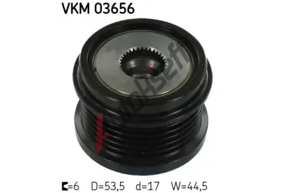 SKF Alternátorová volnoběžka SK VKM03656, VKM 03656 SKF Alternátorová volnoběžka SK VKM03656, VKM 03656