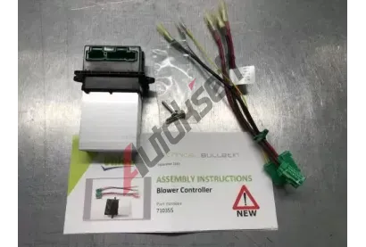 VALEO Regulace vnitřní ventilace VA 710355, 710355 VALEO Regulace vnitřní ventilace VA 710355, 710355