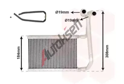 VAN WEZEL Výměník tepla vnitřního vytápění *** IR PLUS *** VAW 18006645, 18006645 VAN WEZEL Výměník tepla vnitřního vytápění *** IR PLUS *** VAW 18006645, 18006645