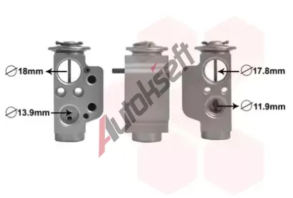 VAN WEZEL Expanzní ventil klimatizace VAW 58001367, 58001367 VAN WEZEL Expanzní ventil klimatizace VAW 58001367, 58001367