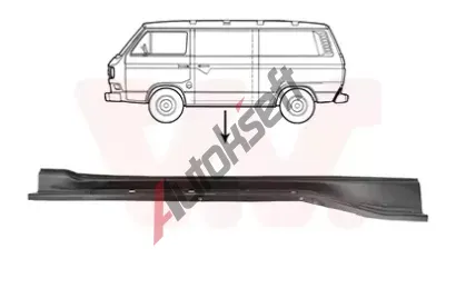 VAN WEZEL Boční stěna VAW 5870107, 5870107 VAN WEZEL Boční stěna VAW 5870107, 5870107