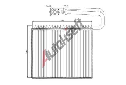 výparník DK R0213, 817718 výparník DK R0213, 817718